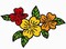 Aunt Martha's Flowers for Linens 3805 embroidery iron on pattern